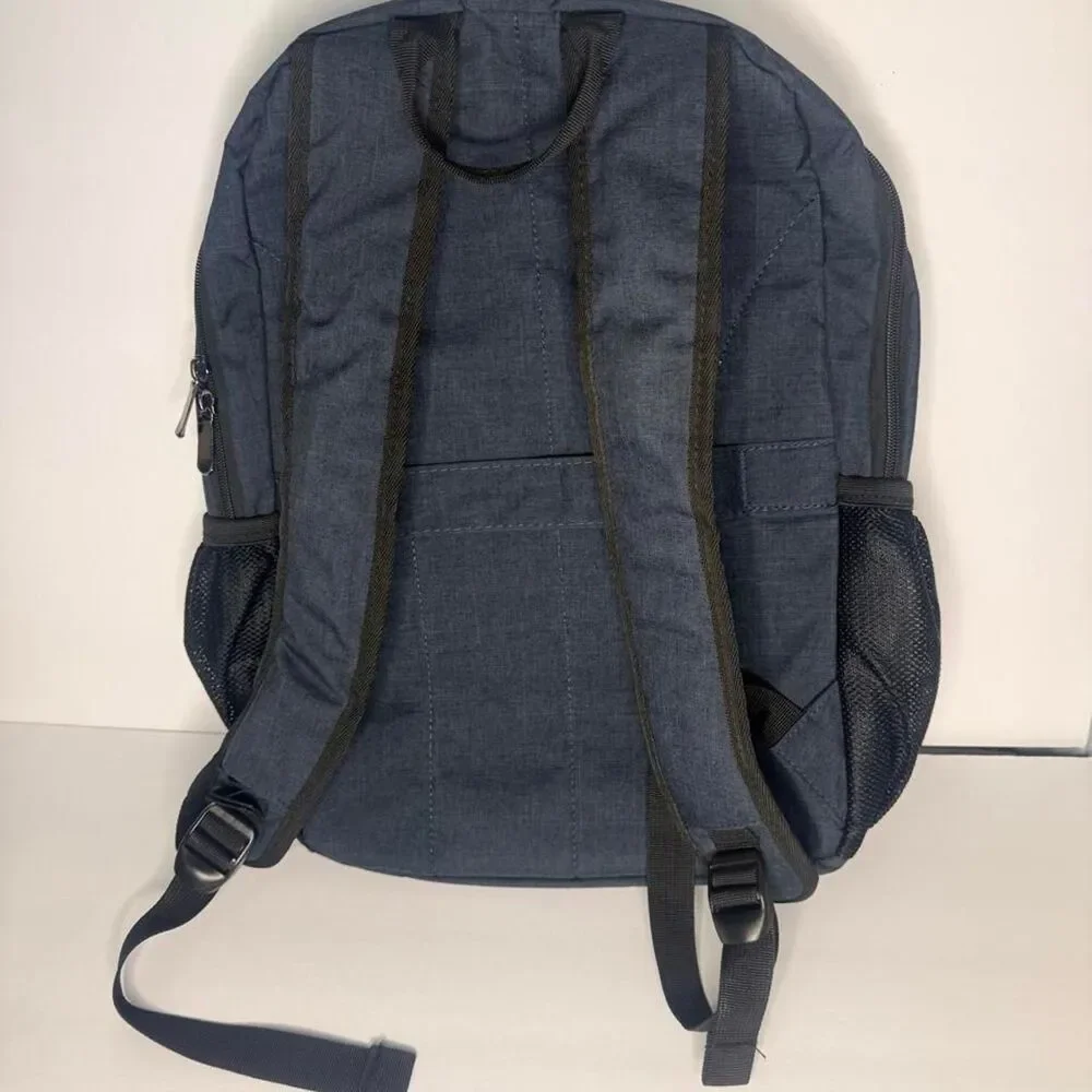 Unbranded Men's Grey and Navy Bag